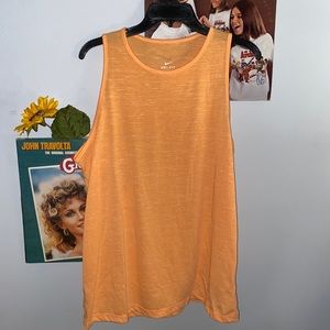 nike orange tank !!
